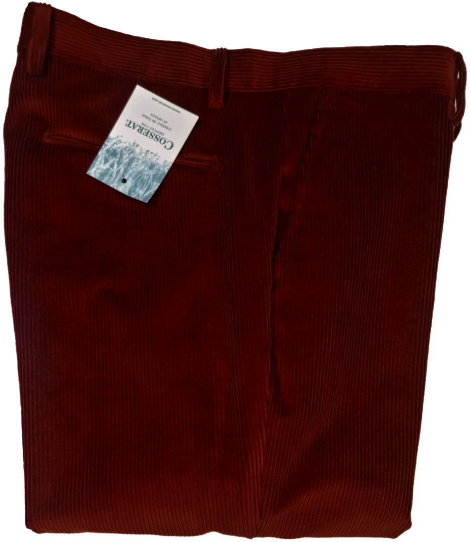 Pantalon velours discount côtelé homme cosserat